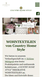 Mobile Screenshot of country-homestyle.at